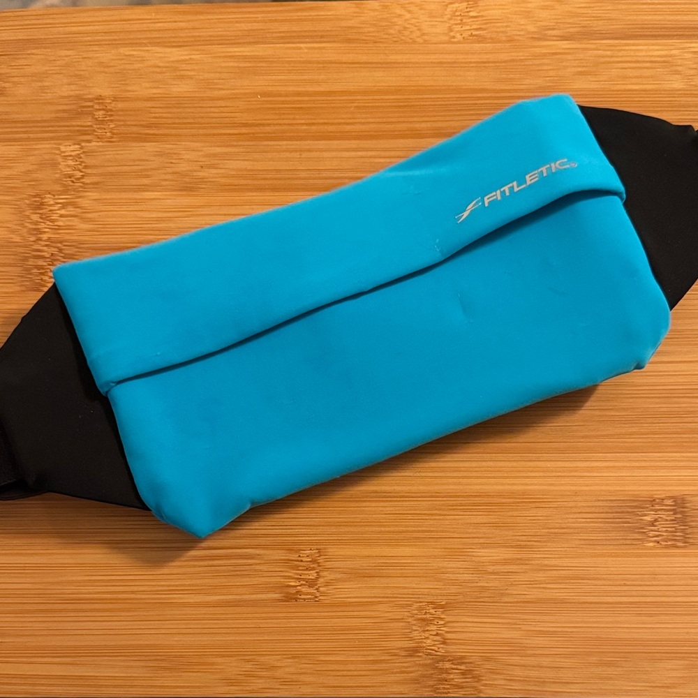 Fitletic Blue and Black Running Belt